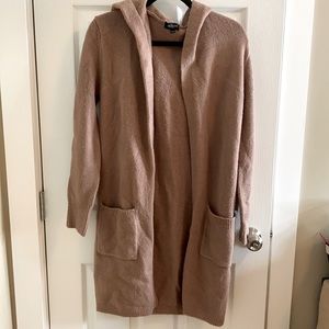 Warm Hooded Cardigan